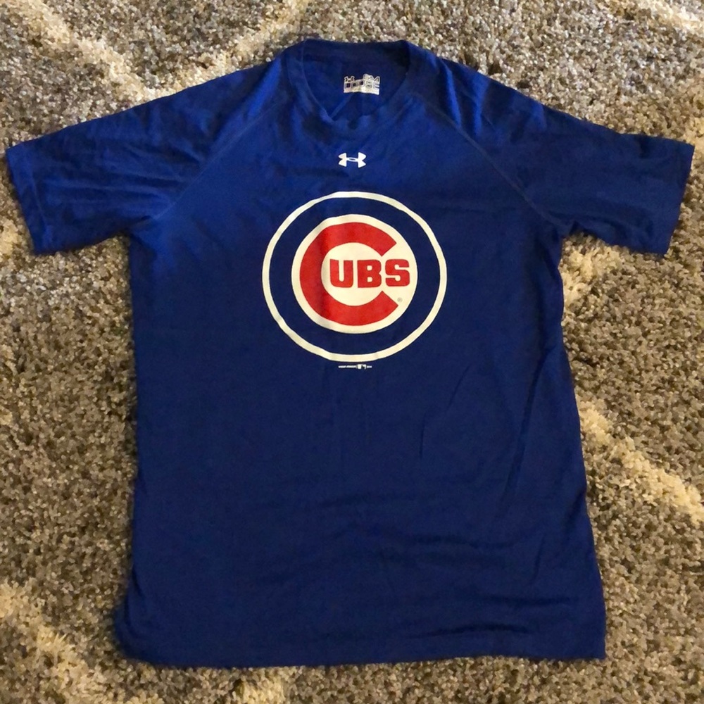 Under Armour Chicago Cubs shirt heat gear